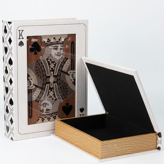 Eurolamp Cutie Decorativă Din Sticlă În Formă De Carte 25x7x34cm