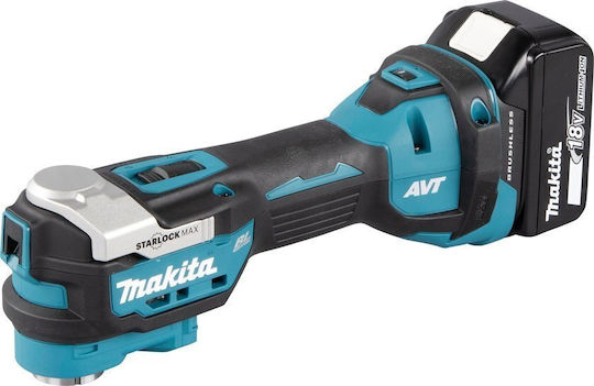 Makita DTM52RFJX1 Oscillating Multi Tool Brushless 18V 2x3Ah with Speed Setting