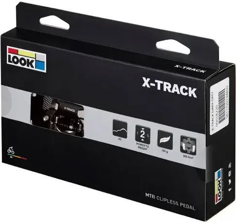 Look X-track Pedale de bicicletă Clipless Gri