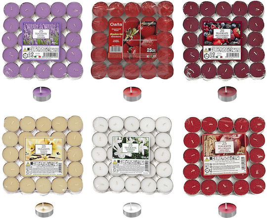 Teelichter Aromatisch Ecru 25 Stück Teelichter Aromatisch Ecru 25 Stück