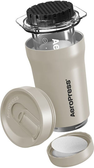 Aeropress Go Plus Reisesystem Beige