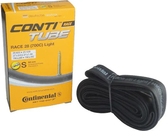 Continental Race Light S42 RACE28 Cameră De Aer Pentru Anvelopă De Bicicletă 28" 42mm