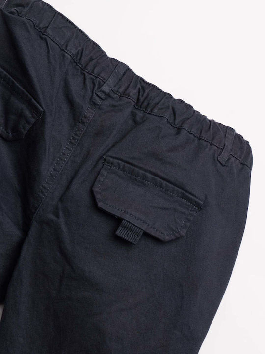 Kids Trousers Cargo Fabric Blue