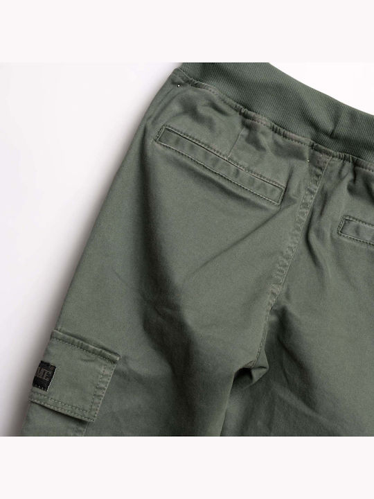 Kids Cargo Trousers Green