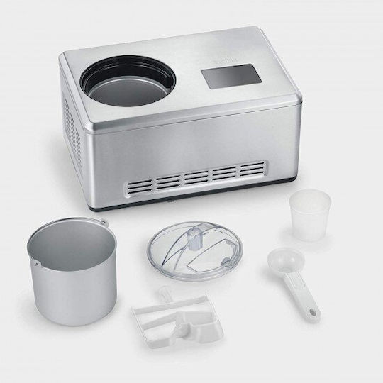 Severin EZ7405 Fabricant de iaurt cu cuvă și ecran digital 2lt Argintiu 180W