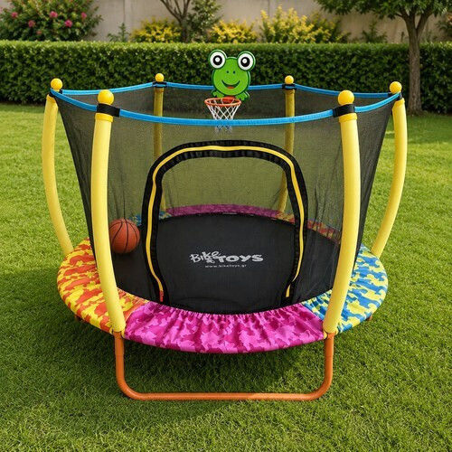 Bike Toys Trampolin Kinder Durchmesser 137cm mit Netz