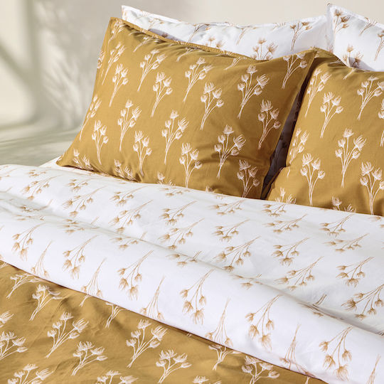 Kentia Подредба King Size 4 Бройки 270x270 см Жълт