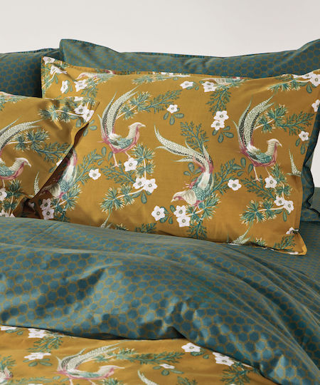 Kentia Подредба Кралица 4 Бройки 240x270см Жълт