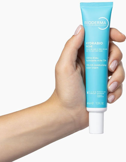 Bioderma Hydrabio Riche Water Cream with Rich Texture for Dry to Very Dry Skin