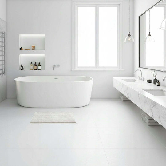 Aptel Badematte 80cm Creme Beige