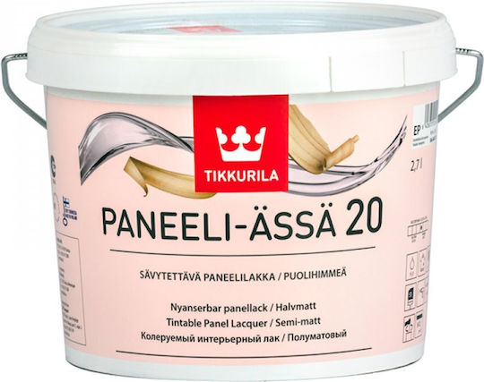Tikkurila Surface Varnish Water Colourless 2.7lt 1kg