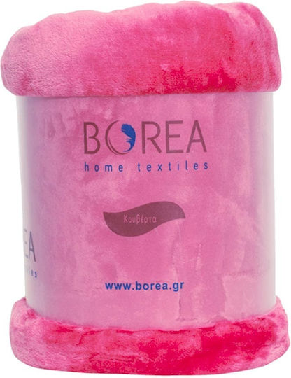 Borea K-4 Velvet Blanket Single 150x220cm Beige
