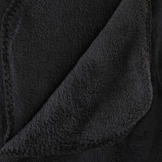 Atmosphera Warm Velvet Half-Double Blanket 180x230cm Gray