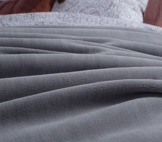 Nef-Nef Homeware Pătură Cozy Fleece Superdublă 220x240 cm Verde Marin