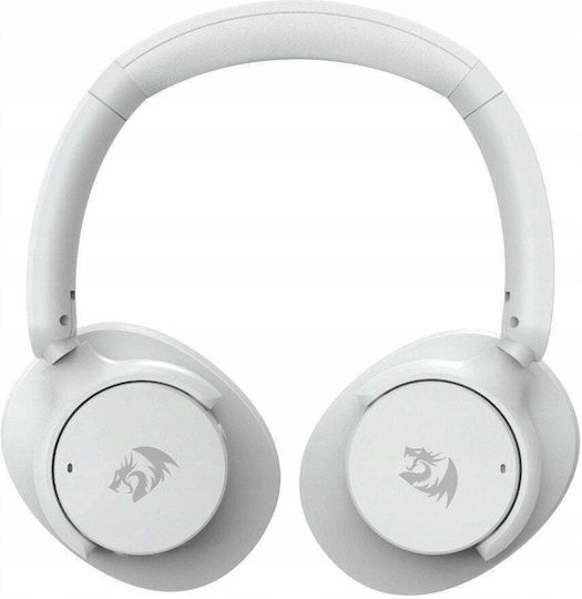 Redragon VibeCore 600X Безжичен Over Ear Гейминг Слушалки с връзка 3,5 мм / Bluetooth Бял