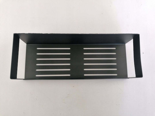 Wenko Turbo-Loc An der Wand montiert Badezimmerregal Metallisch mit 1 Regal 30x4.5x8cm