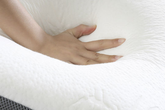 Herzberg Bamboo Μαξιλάρι Ύπνου Memory Foam Ανατομικό 40x60x12cm
