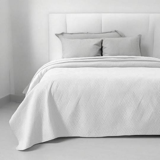 Linea Home Mercer Покривало Единично Бял 160x220см