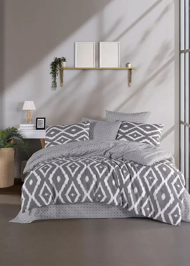 Mc Decor Κουβερλί Σετ Υπέρδιπλο Ethnic 230x250cm 3τμχ