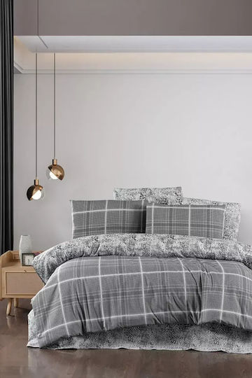 Mc Decor Шалтета Подредба Единичен Сив 160x240см 2 Бройки