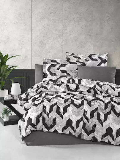 Mc Decor Κουβερλί Σετ Μονό Marble 160x240cm 2τμχ