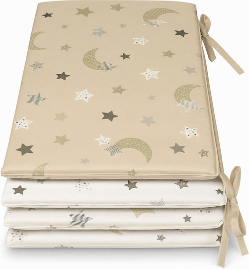 Beboulino Moon Stars Πάντα Κλασική Εσωτερική Beige 60x120cm