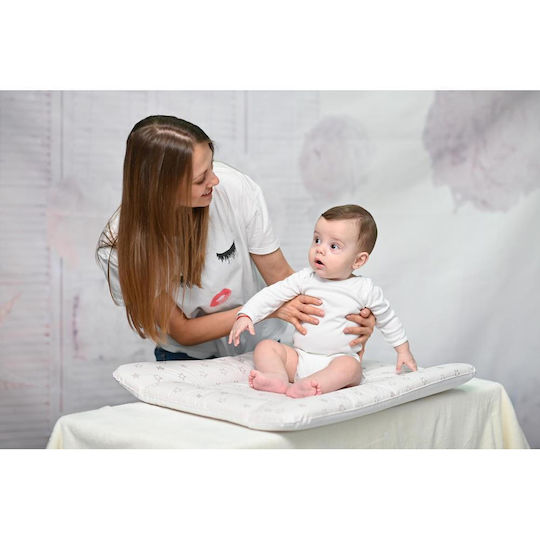 Lorelli Soft Changing Pad made of Fabric Beige 50x70cm
