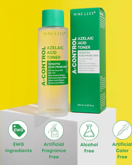Nine Less A-control Azelaic Acid Toner 150ml
