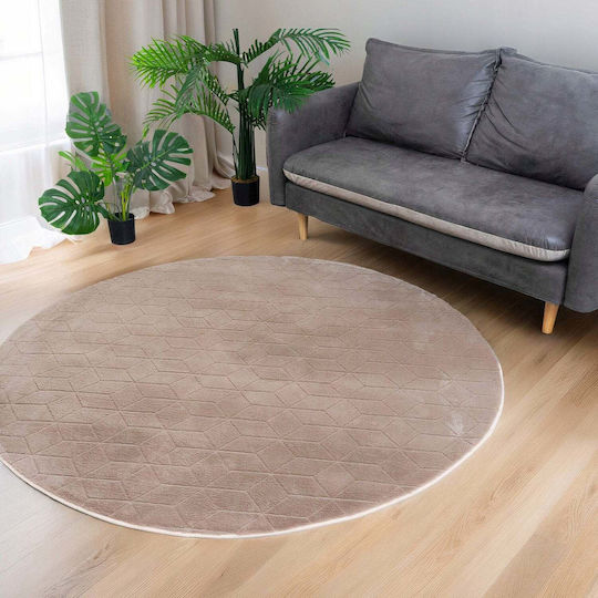 Strado Covor Rotund Bej Φ150cm