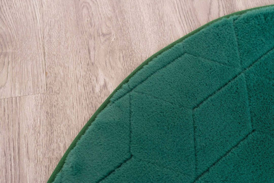 Strado Rabbit Round Green Rug Φ140cm