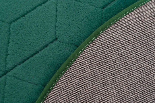 Strado Rabbit Round Green Rug Φ140cm