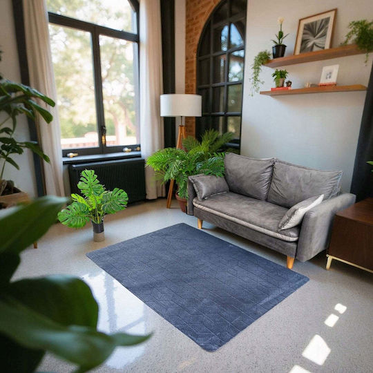 Strado Правоъгълен Килим Сив 120x170см