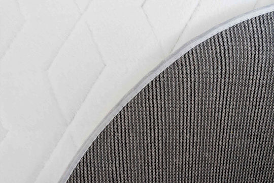 Strado Round White Rug Φ160cm