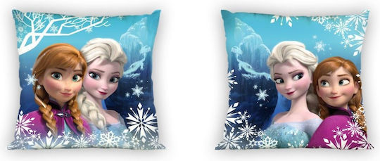 Dimcol Παιδικό Διακοσμητικό Μαξιλάρι Frozen 93 Διπλής Όψης 40x40εκ.