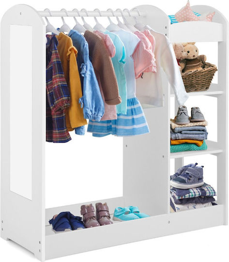 Zwei Türen Schrank Weiß 100x38x93.5cm