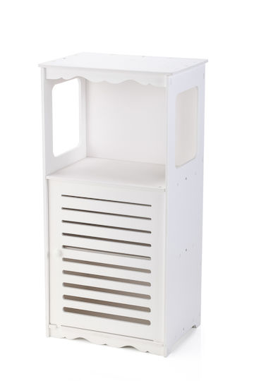 Cyclops 4101605 Bathroom Column Cabinet Floor 38x28x80cm White