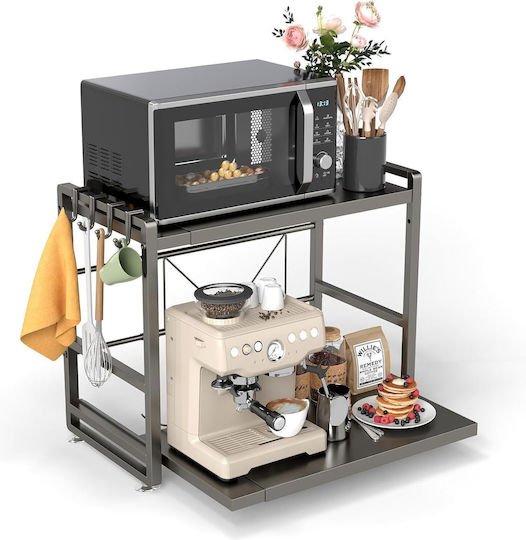 Suport pentru Cuptor cu Microunde Inox Albă