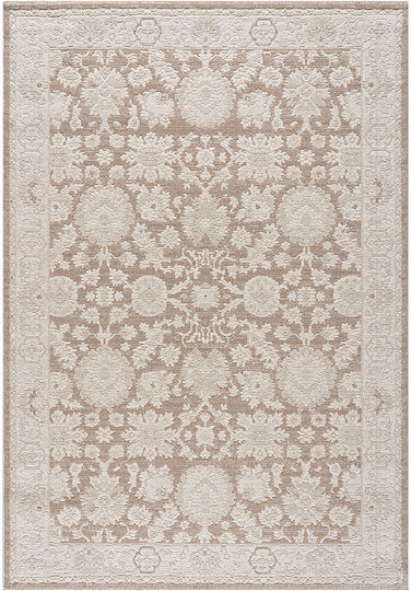 Beauty Home Mirage Art 9848 Σετ Χαλιά Κρεβατοκάμαρας Κρεμ 9848-Σετ 3τμχ