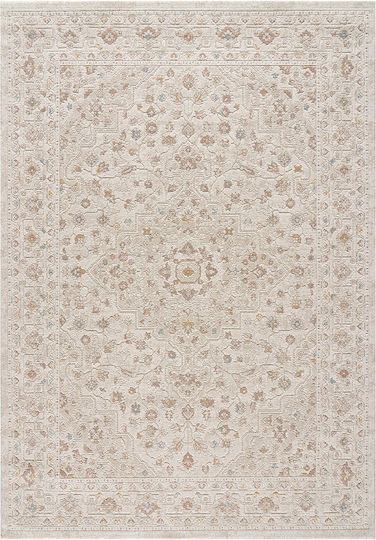 Beauty Home Mirage Art 9843 Σετ Χαλιά Κρεβατοκάμαρας Μπεζ 9843-Σετ 3τμχ