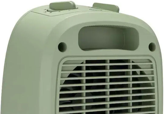 Olimpia Splendid Caldo Flick Ceramic Radiator Electric de Tip Ventilator de Utilizare Generală De Podea Verde 1800W