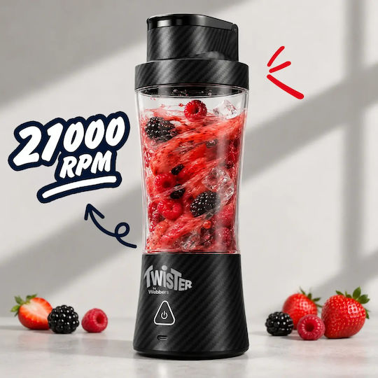 Webber Блендер с каната Tritan 700 ml 11V Черен