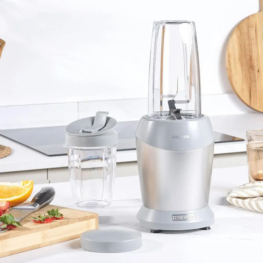Salter Blender with Stainless Steel Jug 1 lt 1000W Grey 1423376