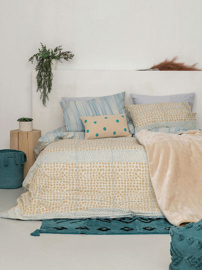 Palamaiki Elektrische Gitarren Einzelbett 170x250 Fashion Life FL6176 Blau
