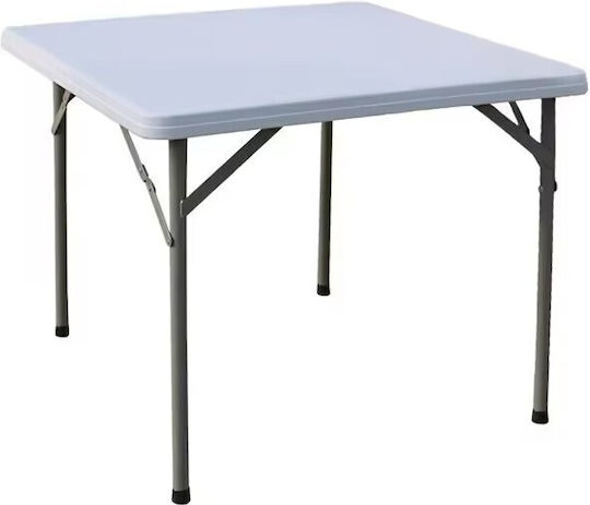Sitting Room Catering Noel Square Foldable 87.5x87.5x72cm White