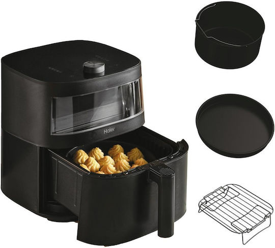 Haier Air Fryer with Double Removable Container 7lt Black HAF5TWA3