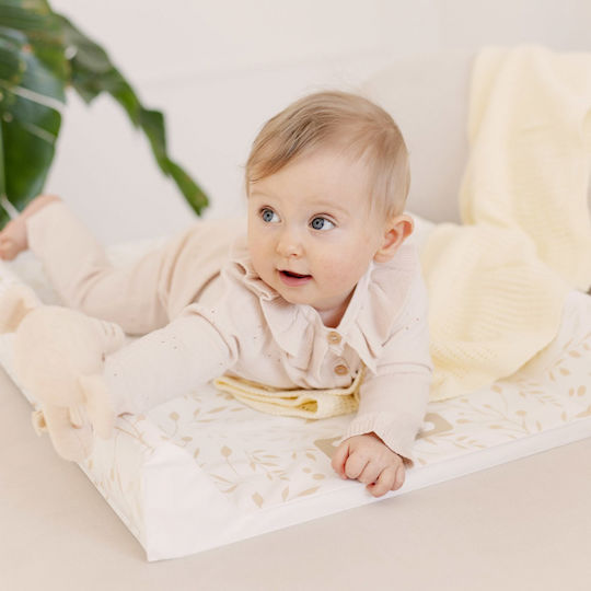 Sensillo Hard Changing Pad made of Fabric Beige Leaf