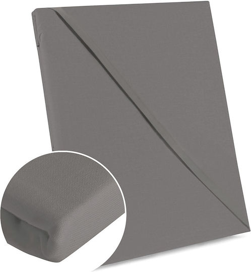 Darymex Υπέρδιπλο 160x220εκ. με Λάστιχο Γκρι Darymex Υπέρδιπλο 160x220εκ. με Λάστιχο Γκρι