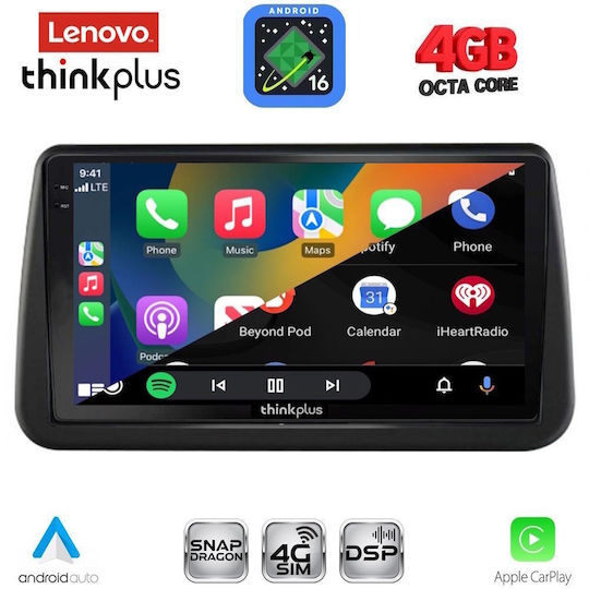Lenovo Автомобилна Аудио Система за Opel Meriva 2010-2017 (Bluetooth/USB/Вграден Wi-Fi/GPS/Apple CarPlay/Android Auto) с Touch Screen 9"