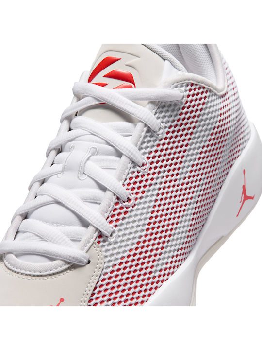 Luka 77 Niedrige Basketballschuhe Weiß / Schwan / Picante Rot