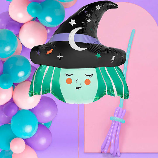 Halloween Folien Luftballon Schwarz